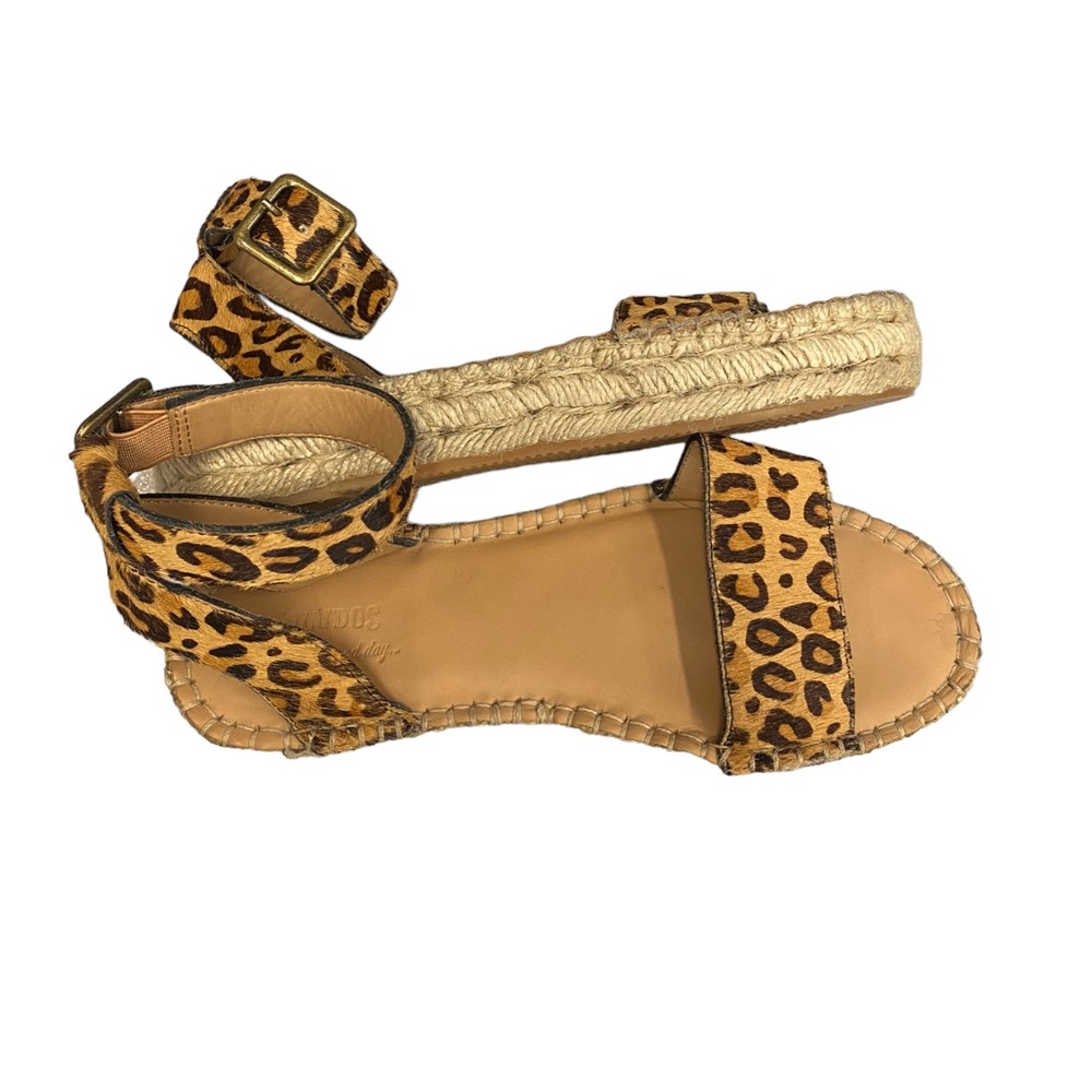 Soludos Cadiz Cheetah Print Espadrille Sandals 6 - Picture 4 of 8